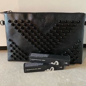 Younique clutch and mascara bundle